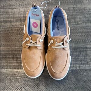 Cat & Jack Light Brown Boat Shoes